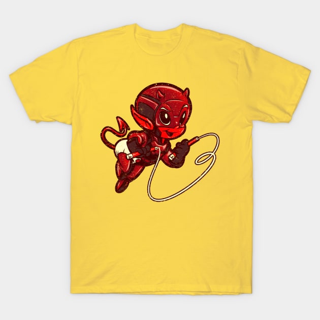 Lil Devil (alt red) T-Shirt by poopsmoothie